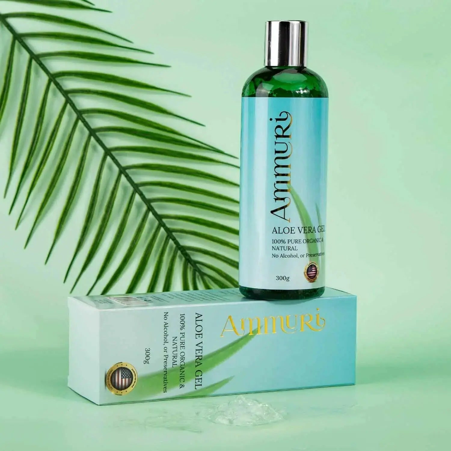 Ammuri Skincare Organic Aloe Vera Gel 5 Pack - Pure Hydration-1