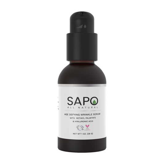 Sapo All Natural Wrinkle Serum with Bakuchiol, Retinyl Palmitate &